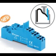 Розетка с безвинт. клеммами Push-in для реле 46.61 модули 86.30 99.02 в комплекте пластик. клипса 097.01 син. 97P1SPA 97P2SMA