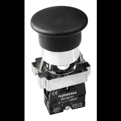 Кнопочный выключатель LAY5-BС21 "Грибок" черный 1з te00306024 Кнопочный выключатель LAY5-BС21 "Грибок" черный 1з te00306024