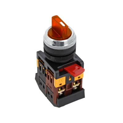 Переключатель ANC-22 3P красный с подсветкой 24В NO+NC EKF PROxima psw-ans-3p-r-24 Переключатель ANC-22 3P красный с подсветкой 24В NO+NC EKF PROxima psw-ans-3p-r-24