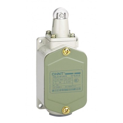 Выключатель путевой YBLX-K1/411 прямого действия с одинарным роликом (R)(CHINT) 441037 Выключатель путевой YBLX-K1/411 прямого действия с одинарным роликом (R)(CHINT) 441037