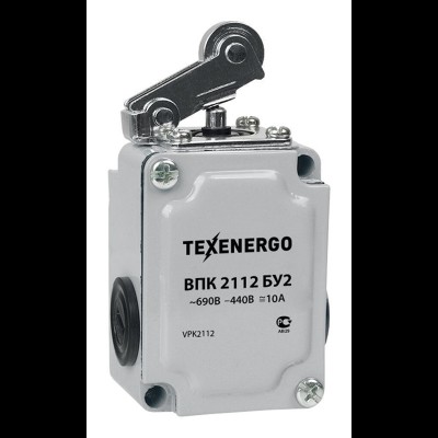 Выключатель концевой ВПК-2112-БУ2 1з+1р IP65 Texenergo te00120143 Выключатель концевой ВПК-2112-БУ2 1з+1р IP65 Texenergo te00120143