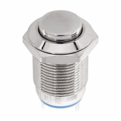 Кнопка антивандальная O12 Б/Фикс (2с) (ON)-OFF выпуклая REXANT 36-3151 Кнопка антивандальная O12 Б/Фикс (2с) (ON)-OFF выпуклая REXANT 36-3151