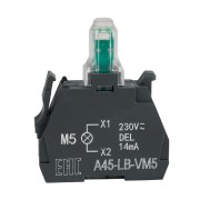 Световой блок OptiSignal D22 A45-LB-VM5 синий 230-240VAC ZBVM5 332210