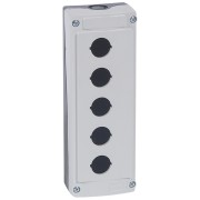 Корпус пустой для кн. поста 5 отверст. сер. Osmoz 024205