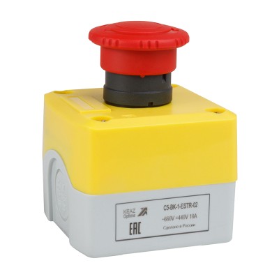 Пост кноп авар стоп OptiSignal D22 C5-BK-1-ESTR-02 2НЗ возв пов XALK178F 338523 Пост кноп авар стоп OptiSignal D22 C5-BK-1-ESTR-02 2НЗ возв пов XALK178F 338523