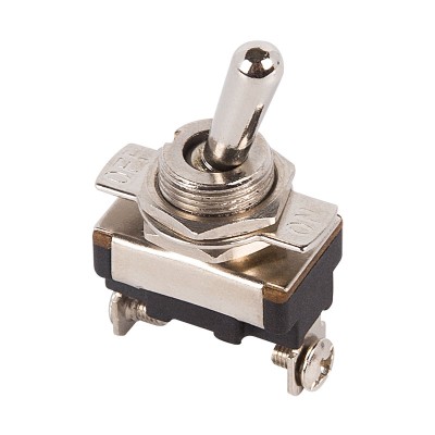 Тумблер 220V 10А 2c ON-OFF однополюсный Mini ASW-23 36-4310 Тумблер 220V 10А 2c ON-OFF однополюсный Mini ASW-23 36-4310