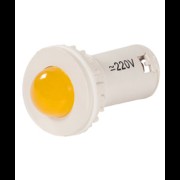 СКЛ-11-Ж-2-220, жёлтая, 220В AC/DC, d=27, сила света 20 мКд, светодиодная коммутаторная лампа (ЭТ) ET514685