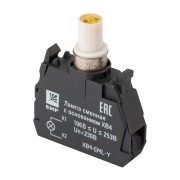 Лампа сменная c основанием XB4 желтая 230В EKF PROxima XB4-EML-Y