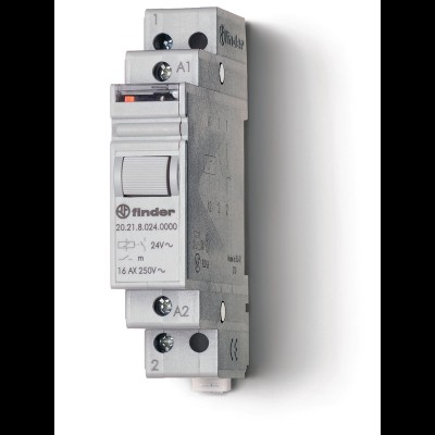 Реле шаговое модульное электромеханич. 1NO 16А2 состояния AgNi 12В AC 17.5мм IP20 PAS 202180120000 Реле шаговое модульное электромеханич. 1NO 16А2 состояния AgNi 12В AC 17.5мм IP20 PAS 202180120000