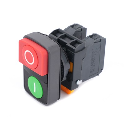 Кнопка двойная SB5 в сборе модуль 22 мм зеленый "I" красный "O" SE SB5AL73415 Кнопка двойная SB5 в сборе модуль 22 мм зеленый "I" красный "O" SE SB5AL73415