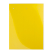 Табличка полужесткая. Клейкое основание. Для маркировки модульного оборудования. ПВХ. Желтая TAS10715AY
