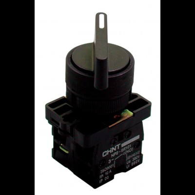 Переключатель NP2-EJ25, 2 положения с фиксацией, 1НЗ +1НО IP40 (CHINT) 574824 Переключатель NP2-EJ25, 2 положения с фиксацией, 1НЗ +1НО IP40 (CHINT) 574824