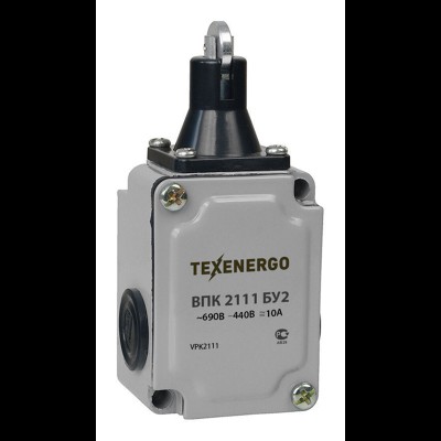 Выключатель концевой ВПК-2111-БУ2 10А 1з+1р IP65 Texenergo te00000948 Выключатель концевой ВПК-2111-БУ2 10А 1з+1р IP65 Texenergo te00000948