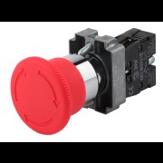 ЭРА Кнопка управления LAY5-BS542 "Грибок" аварийная с фиксацией поворотная (20/200/3200) Б0045646