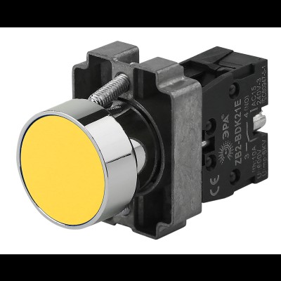 ЭРА Кнопка управления LAY5-BA51 без подсветки желтая 1з (20/200/8000) Б0045668 ЭРА Кнопка управления LAY5-BA51 без подсветки желтая 1з (20/200/8000) Б0045668