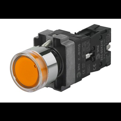 ЭРА Кнопка управления LAY5-BW3561 с подсветкой желтый 1з (20/200/5000) Б0045662 ЭРА Кнопка управления LAY5-BW3561 с подсветкой желтый 1з (20/200/5000) Б0045662