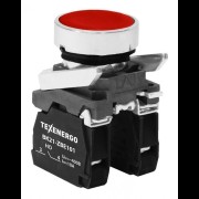 Выключатель кнопочный ВК21-ВА45 1з+1р красный te00121416