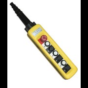 ПКТ-66Б У2, IP65, 2 скорости, кнопка БЛОКИРОВКА с фиксацией (красная), вверх, вниз, влево, вправо, в ET011051