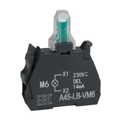 Световой блок OptiSignal D22 A45-LB-VM6 зеленый 230-240VAC ZBVM6 332211 Световой блок OptiSignal D22 A45-LB-VM6 зеленый 230-240VAC ZBVM6 332211