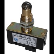 МП 1105М УХЛ3 исп.01.1А, 2-х пол., 10А, 660В, 1з+1р, IP00, толкатель с продольным расположением ролика, фронтальный гайками, винт, микровыключатель (ЭТ) ET523358