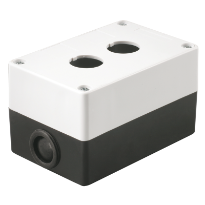 Корпус КП102 для кнопок 2места белый IEK BKP10-2-K01 Корпус КП102 для кнопок 2места белый IEK BKP10-2-K01