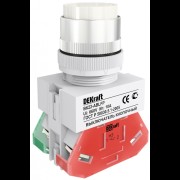 Выкл. кноп. ABLFP 22 мм Цвет:БЕЛЫЙ 220В ВK-22 25017DEK