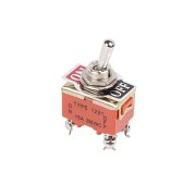 Тумблер 250V 15А 4c ON-OFF двухполюсный 36-4130
