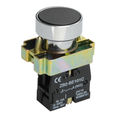 Кнопка управления LAY5-BA21 без подсветки черная 1з IEK BBT60-BA-K02 Кнопка управления LAY5-BA21 без подсветки черная 1з IEK BBT60-BA-K02