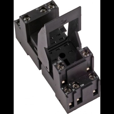 Розетка к реле РП21МТ-004 дин-рейка защелка RR214 te00103434 Розетка к реле РП21МТ-004 дин-рейка защелка RR214 te00103434