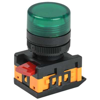 Лампа AL-22TE сигнальная d22мм зеленый неон/240В цилиндр IEK BLS30-ALTE-K06 Лампа AL-22TE сигнальная d22мм зеленый неон/240В цилиндр IEK BLS30-ALTE-K06