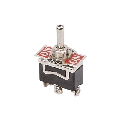 Тумблер 250V 10А 3c ON-OFF- ON однополюсной KN-113 36-4151 Тумблер 250V 10А 3c ON-OFF- ON однополюсной KN-113 36-4151