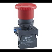 Кнопка управления "Грибок" ?40мм с фиксацией NP8-01ZS/14 красная 1НЗ IP65 (R)(CHINT) 667210