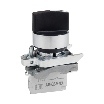 Переключатель OptiSignal D22 C4-S-21 2 положения металл 1НО XB4BD21 332169 Переключатель OptiSignal D22 C4-S-21 2 положения металл 1НО XB4BD21 332169