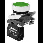 Выключатель кнопочный ВК21-ВА31 1з зеленый te00114843