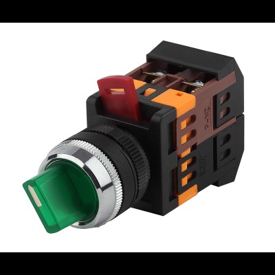 ЭРА Переключатель АNСLR-22-3 на 3 фикс.полож.зеленый неон/240В I-O 1з+1р (10/400/3200) Б0045683 ЭРА Переключатель АNСLR-22-3 на 3 фикс.полож.зеленый неон/240В I-O 1з+1р (10/400/3200) Б0045683