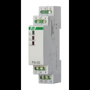 PSI-02-24 Реле-формирователь импульсов, длительность импульса 1с, питание 24В AC/DC, монтаж на DIN-рейке EA09.001.008