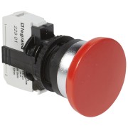 Кнопка НЗ красн. Osmoz 023716