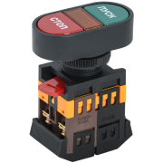 Кнопка APВВ-22N "Пуск-Стоп" d22мм неон/240В 1з+1р IEK BBD11-APBB-K51