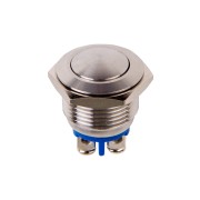 Кнопка антивандальная O16 Б/Фикс 2c винт ON -OFF сфера 36-3230