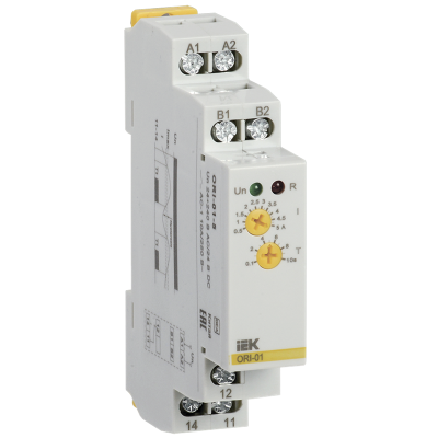 Реле тока ORI 0,5-5А 24-240В AC/24В DC IEK ORI-01-5 Реле тока ORI 0,5-5А 24-240В AC/24В DC IEK ORI-01-5