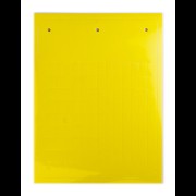 Табличка эластичная. Клейкое основание. Винил. Желтый TAF209AY