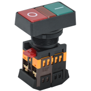 Кнопка РPВВ-30N "I-O" d30мм неон/240В 1з+1р IEK BBD20-PPBB-K51