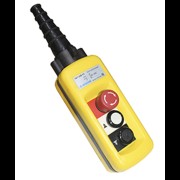 ПКТ-22Б У2, IP65, 2 скорости, кнопка БЛОКИРОВКА с фиксацией (красная), вверх, вниз, 4NO, пост кнопо ET011047