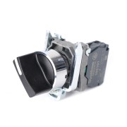 Переключатель SB4 в сборе модульный 22мм 2 позиции с фиксацией 1НО SB4BD21