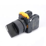 Переключатель SB5 в сборе модульный 22мм 3 позиции с фиксацией 2НО SB5AD33