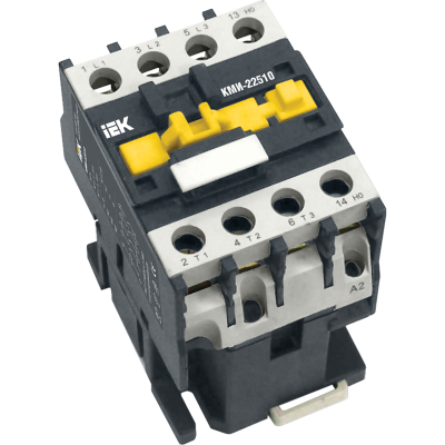 Контактор КМИ-23210 32А 110В/АС3 1НО IEK KKM21-032-110-10 Контактор КМИ-23210 32А 110В/АС3 1НО IEK KKM21-032-110-10