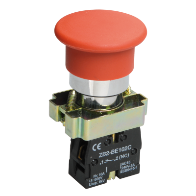 Кнопка управления LAY5-BC42"Грибок"красная 1р IEK BBG71-BC-K04 Кнопка управления LAY5-BC42"Грибок"красная 1р IEK BBG71-BC-K04