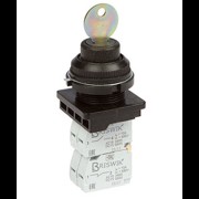 ПЕ-182 исп.1, 4з, 10А, 660В, замок на 3 положения -90° 0 +90° (ключ в положении "включено" вынимается, IP40, переключатель управления (ЭТ) ET520403