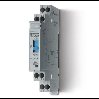 Реле модульное мультифункциональное электронное шаговое/моностабильное со сбросом 1NO 16А 24В AC/DC 17.5мм IP20 136100240000 192100240000 Реле модульное мультифункциональное электронное шаговое/моностабильное со сбросом 1NO 16А 24В AC/DC 17.5мм IP20 136100240000 192100240000