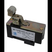 МП 1107М УХЛ3 исп.01.1А, 2-х пол., 10А, 660В, 1з+1р, IP00, рычаг с роликом, базовый, винт, микровыключатель (ЭТ) ET523361